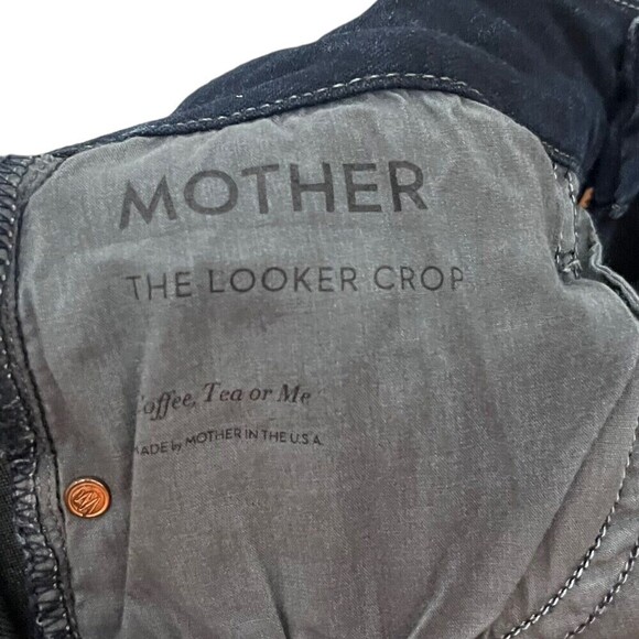 MOTHER The High Waisted Looker Jeans Women’s Size 26 Dark Wash Skinny Fit - Picture 12 of 16